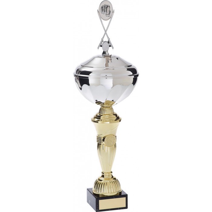 CROSS SWORD METAL TROPHY  - AVAILABLE IN 5 SIZES